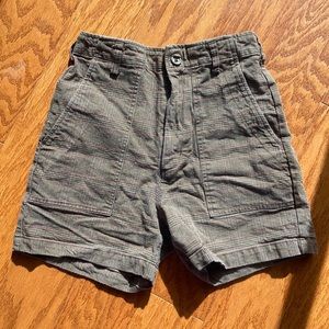 Brand Melville Plaid Brown Shorts